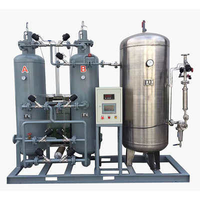 Generatore ad ossigeno e gas medico di acciaio inossidabile 5 Nm3/H, sistema di PSA del generatore dell'ossigeno 300ppm